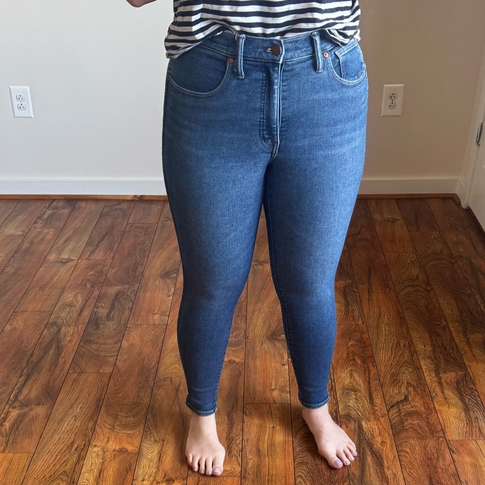 Madewell 10” Hise-rise Skinny Jeans